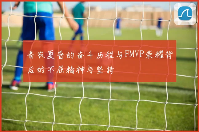 香农夏普的奋斗历程与FMVP荣耀背后的不屈精神与坚持
